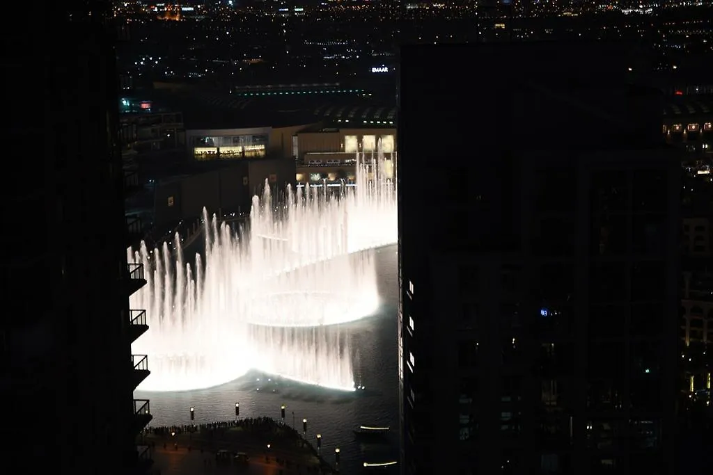 Downtown Apartments With Fountain And Burj Khalifa View Dubai